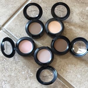 Five Neutral Mac Shadows